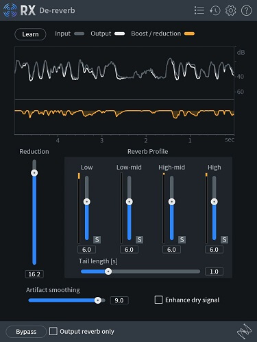 de reverb plug in